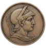 Pièce de bronze